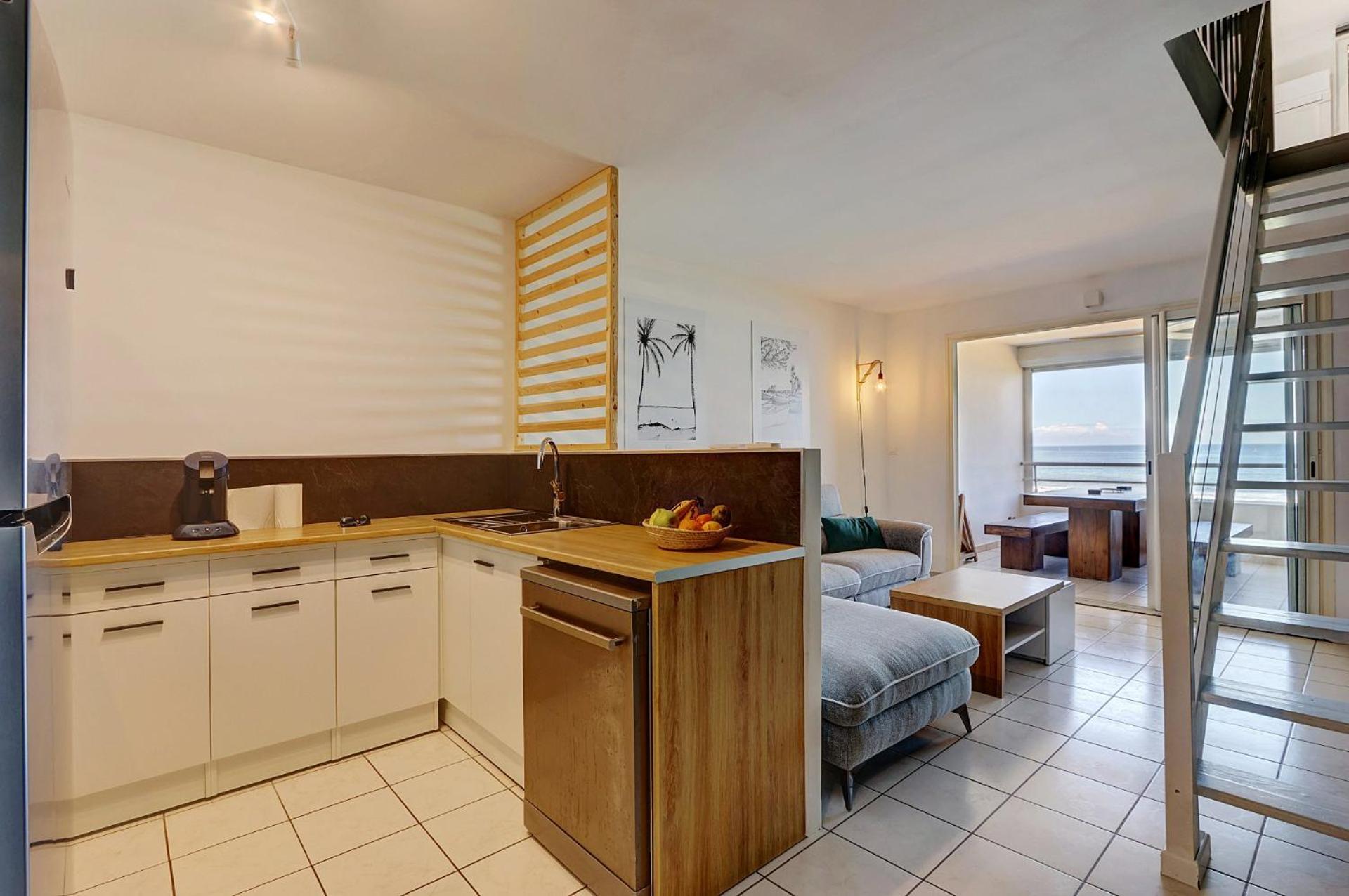 Appartamento Plein La Vue - T4 Saint Leu 1Ere Ligne Pieds Dans L'Eau Esterno foto